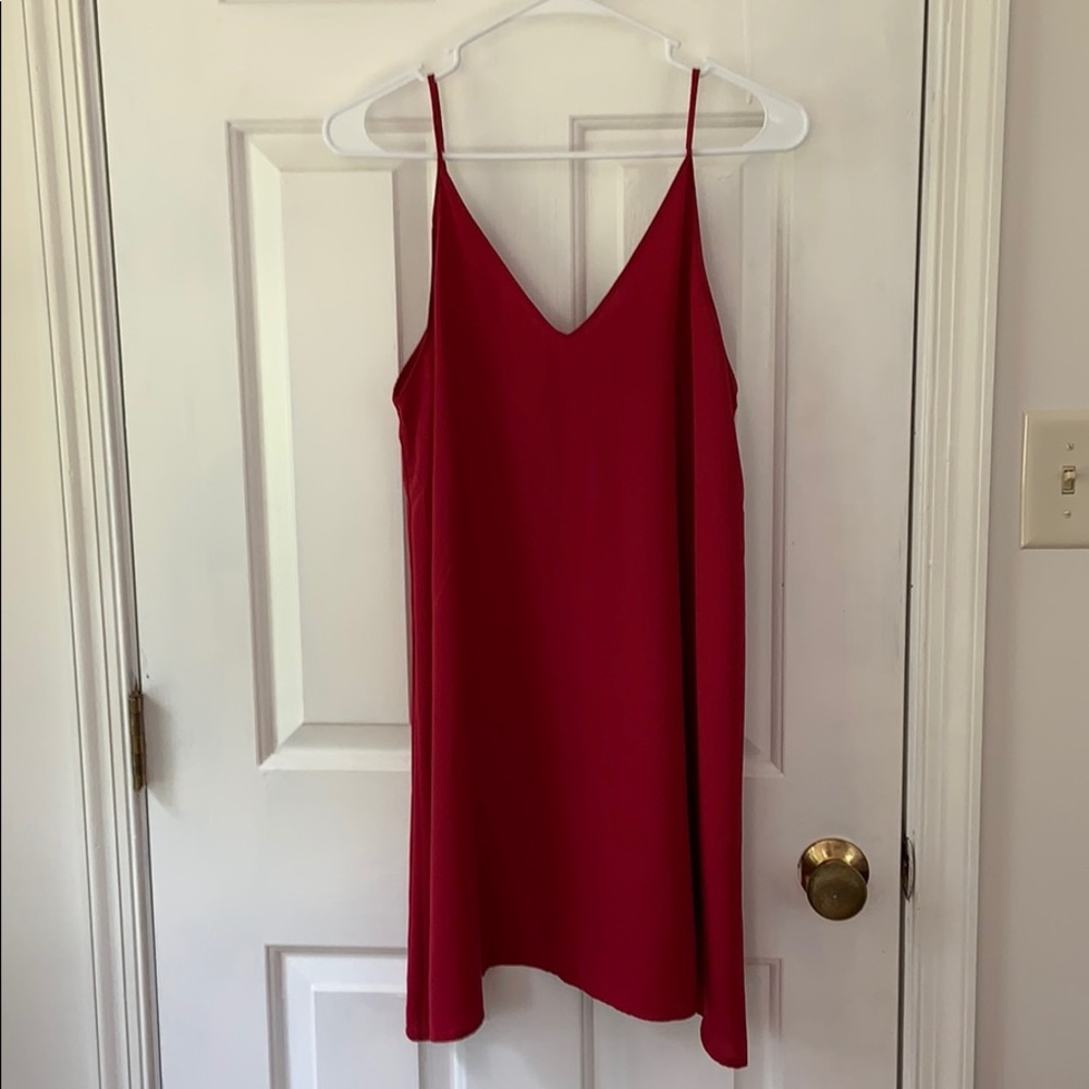 Magenta dress